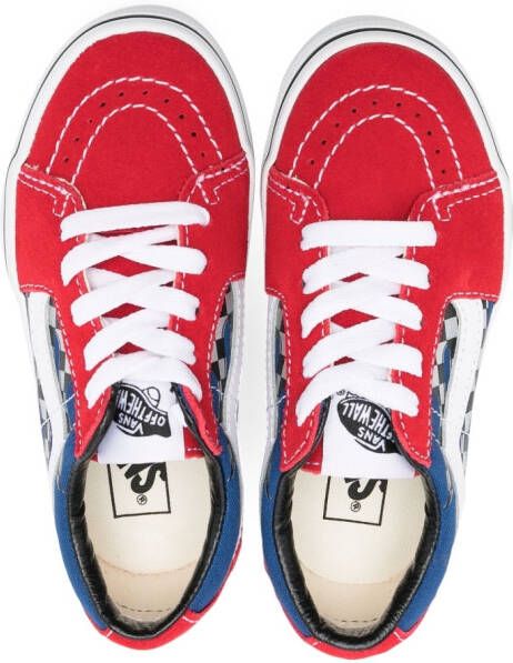 Vans hotsell kids rood