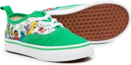 Vans Kids x Sesame Street low-top sneakers Groen