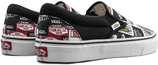 Vans Klassieke slip-on sneakers Zwart