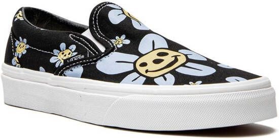 Vans Klassieke sneakers met bloemenprint Zwart