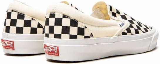 Vans "OG Classic Slip-On LX Checkerboard sneakers" Wit