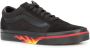 Vans Old Skool Flame veter sneakers Zwart - Thumbnail 2