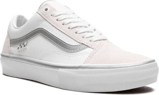 Vans Old Skool sneakers met reflecterende vlam Wit