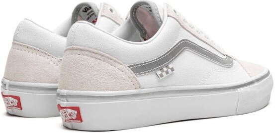 Vans Old Skool sneakers met reflecterende vlam Wit