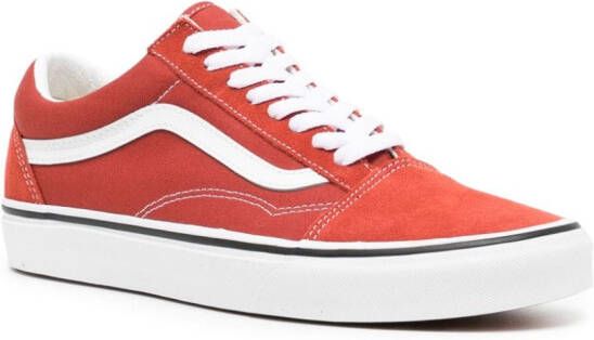 Vans Old Skool sneakers met logo Rood