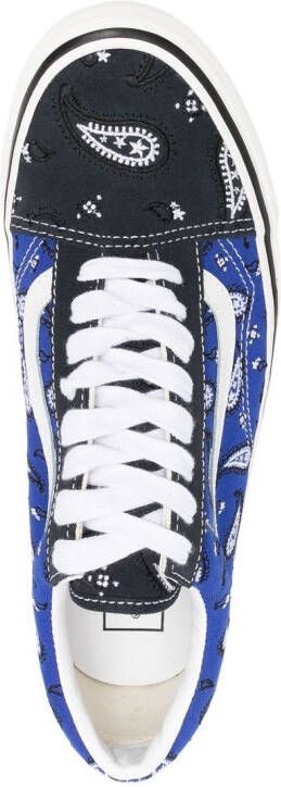 Vans Old Skool sneakers met paisley-print Blauw