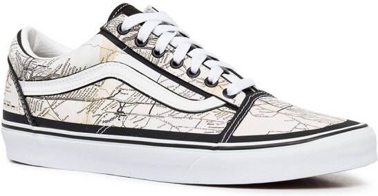 Vans Old Skool sneakers met print Wit