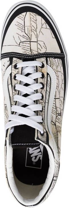 Vans Old Skool sneakers met print Wit