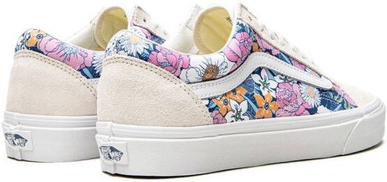 Vans Retro sneakers met bloemenprint Beige