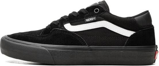 Vans Rowan 'Black White' sneakers Zwart