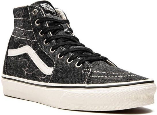 Vans Sk8-Hi denim sneakers Zwart