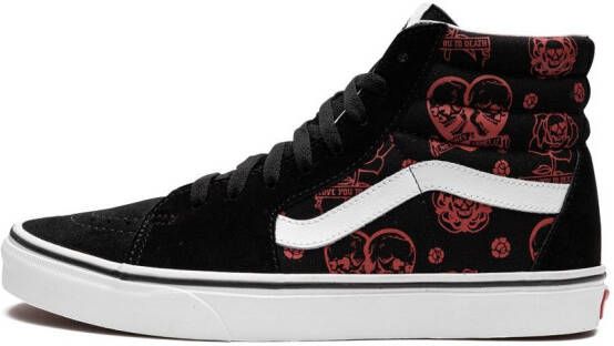 Vans "SK8-Hi Love You To Death sneakers" Zwart