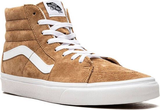 Vans Sk8-Hi suède sneakers Bruin