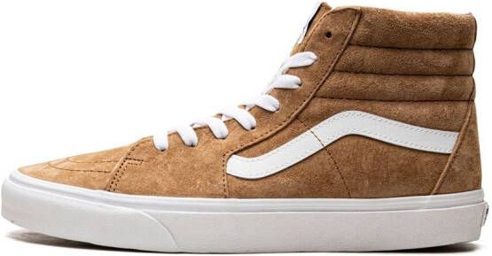 Vans Sk8-Hi suède sneakers Bruin