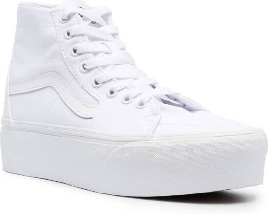 Vans Sk8-Hi platform sneakers Wit