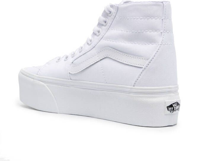 Vans Sk8-Hi platform sneakers Wit