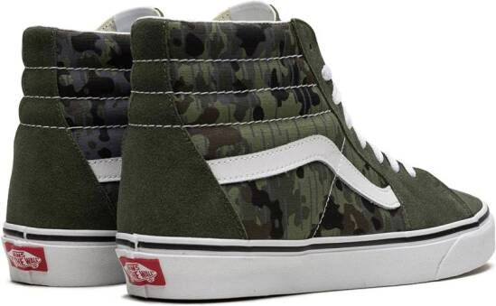 Vans "SK8-Hi Rain Camo Green sneakers" Groen