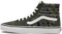 Vans "SK8-Hi Rain Camo Green sneakers" Groen - Thumbnail 5