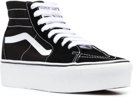 Vans Sk8-Hi sneakers met plateauzool Zwart