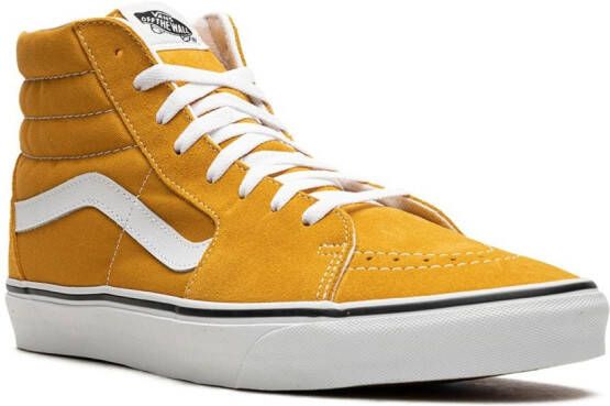 Vans Sk8-Hi suède sneakers Oranje