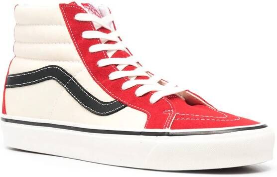 Vans Sk8 high-top sneakers Rood