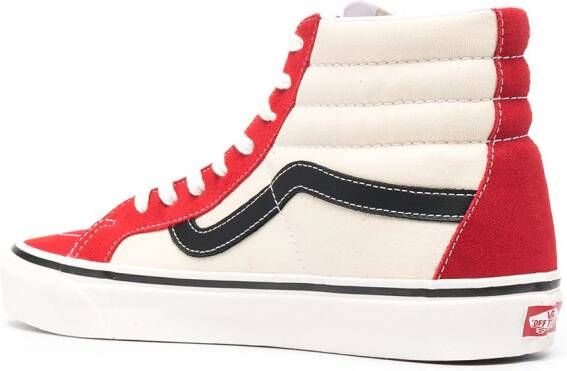 Vans Sk8 high-top sneakers Rood