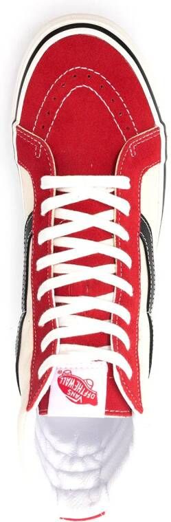 Vans Sk8 high-top sneakers Rood