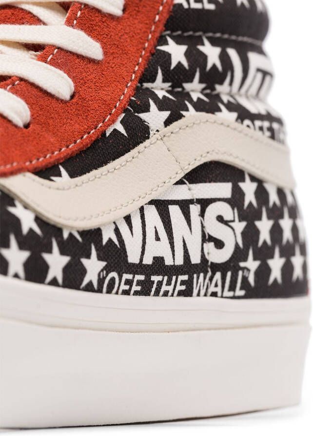 Vans SK8 high-top sneakers Rood