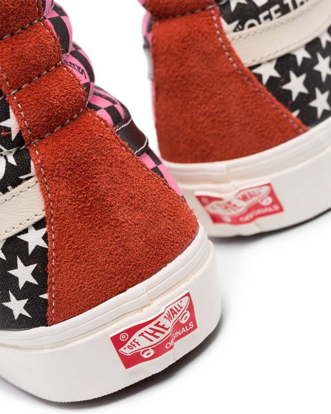 Vans SK8 high-top sneakers Rood