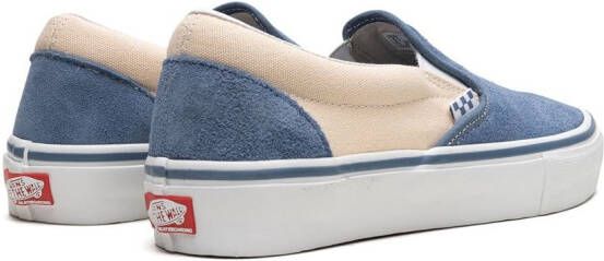 Vans "Skate slip-on Cream sneakers" Blauw