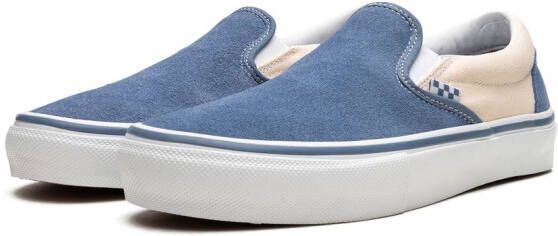 Vans "Skate slip-on Cream sneakers" Blauw