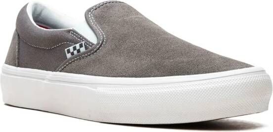 Vans "Skate slip-on Grey White sneakers" Grijs