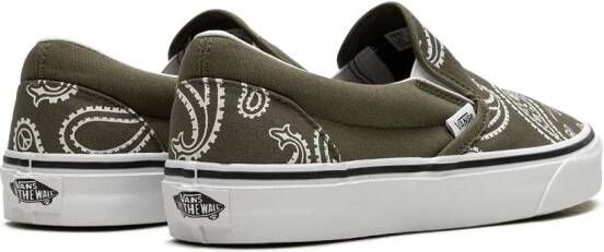 Vans "Slip-on Peace Paisley sneakers" Groen