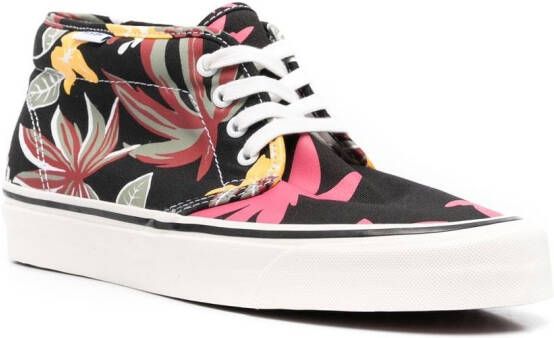 Vans Sneakers met bloemenprint Zwart
