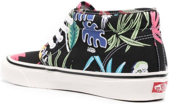 Vans Sneakers met bloemenprint Zwart