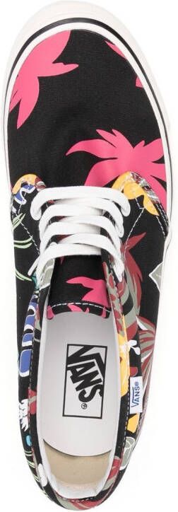 Vans Sneakers met bloemenprint Zwart