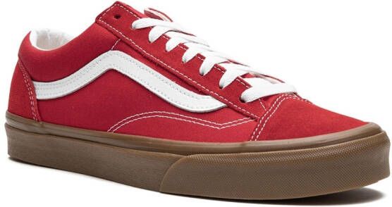 Vans Style 36 canvas sneakers Rood