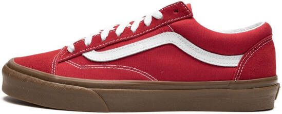 Vans Style 36 canvas sneakers Rood