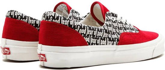 Vans VN0A3MQ5PZO Red Corduroy Furs & Skins->Leather Rood
