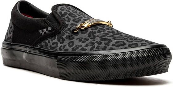 Vans x Cher Strauberry Skate Slip-On sneakers Zwart