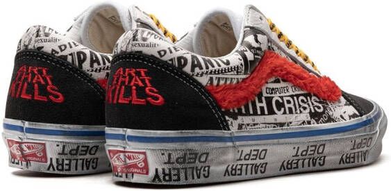 Vans "x Gallery Dept. OG Old Skool Good Luck sneakers" Rood