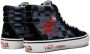 Vans "x Krooked By Natas For Ray Skate Sk8 high-top sneakers" Blauw - Thumbnail 3