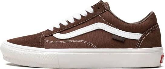 Vans "x Nick Michel Old Skool Brown White sneakers" Bruin