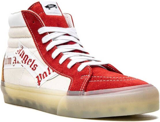 Vans x Palm Angels Sk8 high-top sneakers Beige