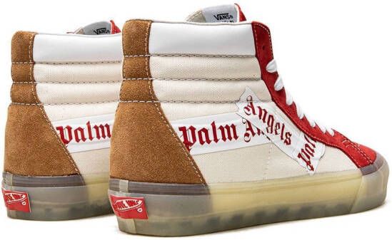 Vans x Palm Angels Sk8 high-top sneakers Beige