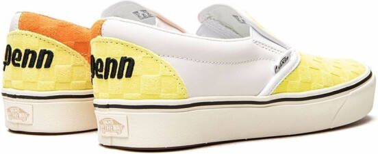 Vans x Penn Comfycush slip-on sneakers Geel