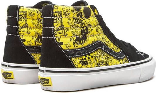 Vans x SpongeBob x Gigliotti Skate Sk8-Hi sneakers Zwart