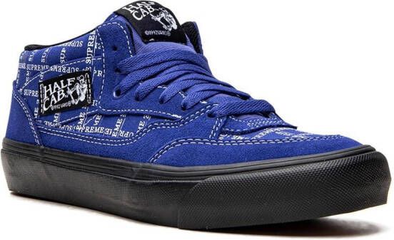 Vans x Supreme Half Cab sneakers Blauw