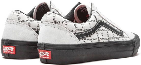 Vans x Supreme Old Skool Pro sneakers Wit