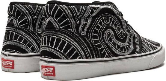 Vans "x Supreme Spiral Chukka laarzen" Zwart